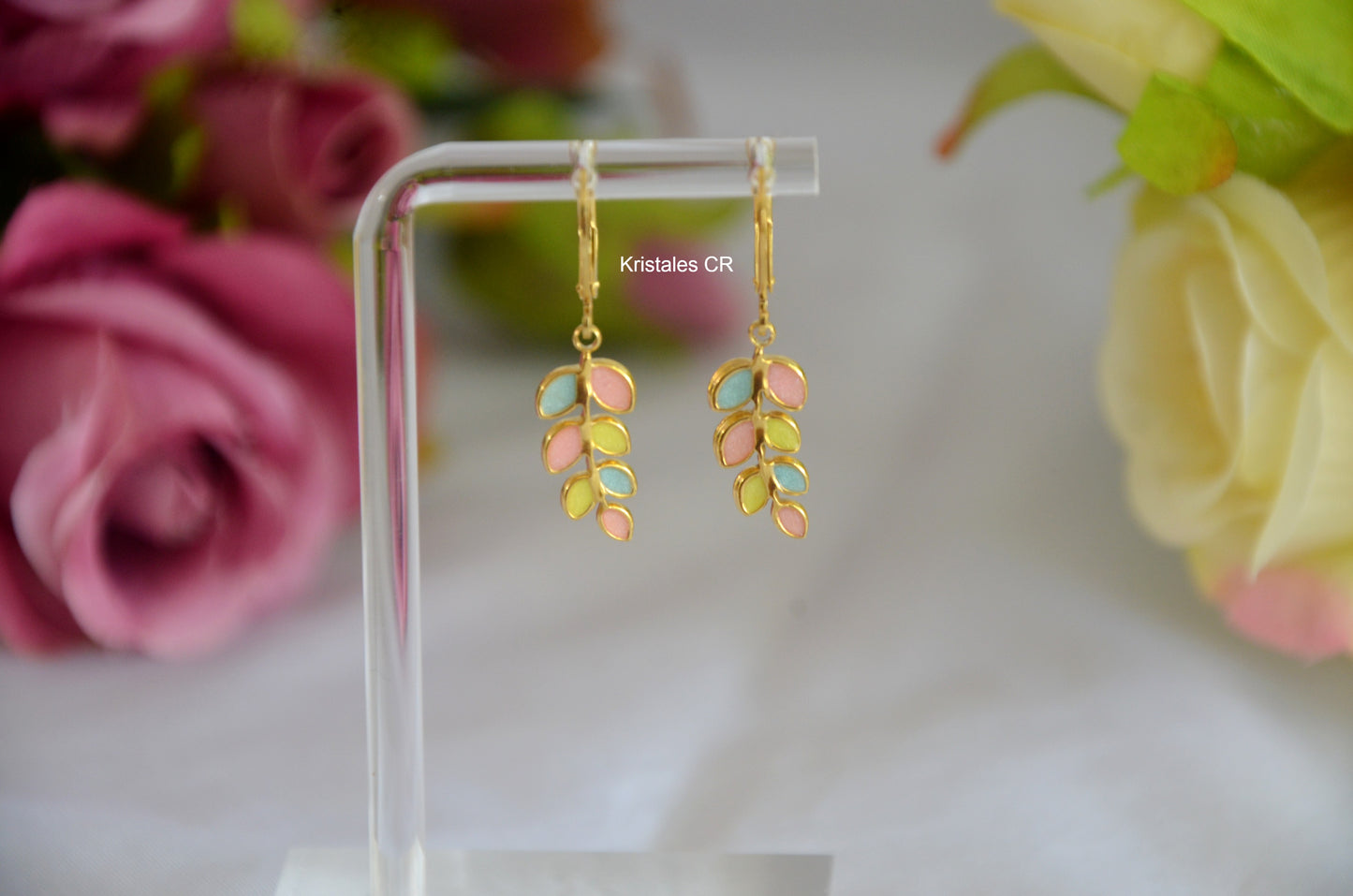 Aretes de Hojas