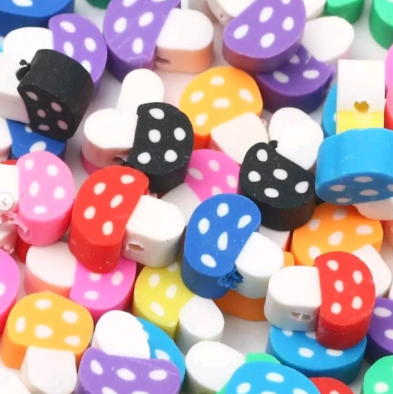 Honguitos en Arcilla