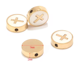 Cross Spacer Bead