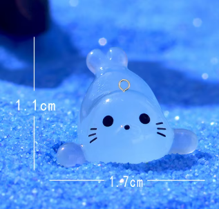 Dije Foca Brilla en la Oscuridad
