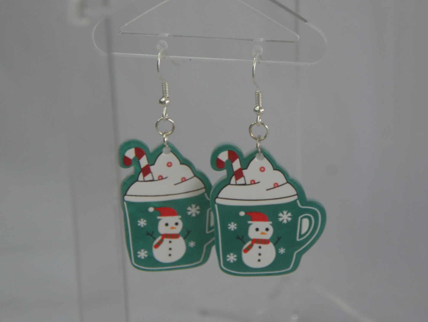 Christmas Cup Earrings