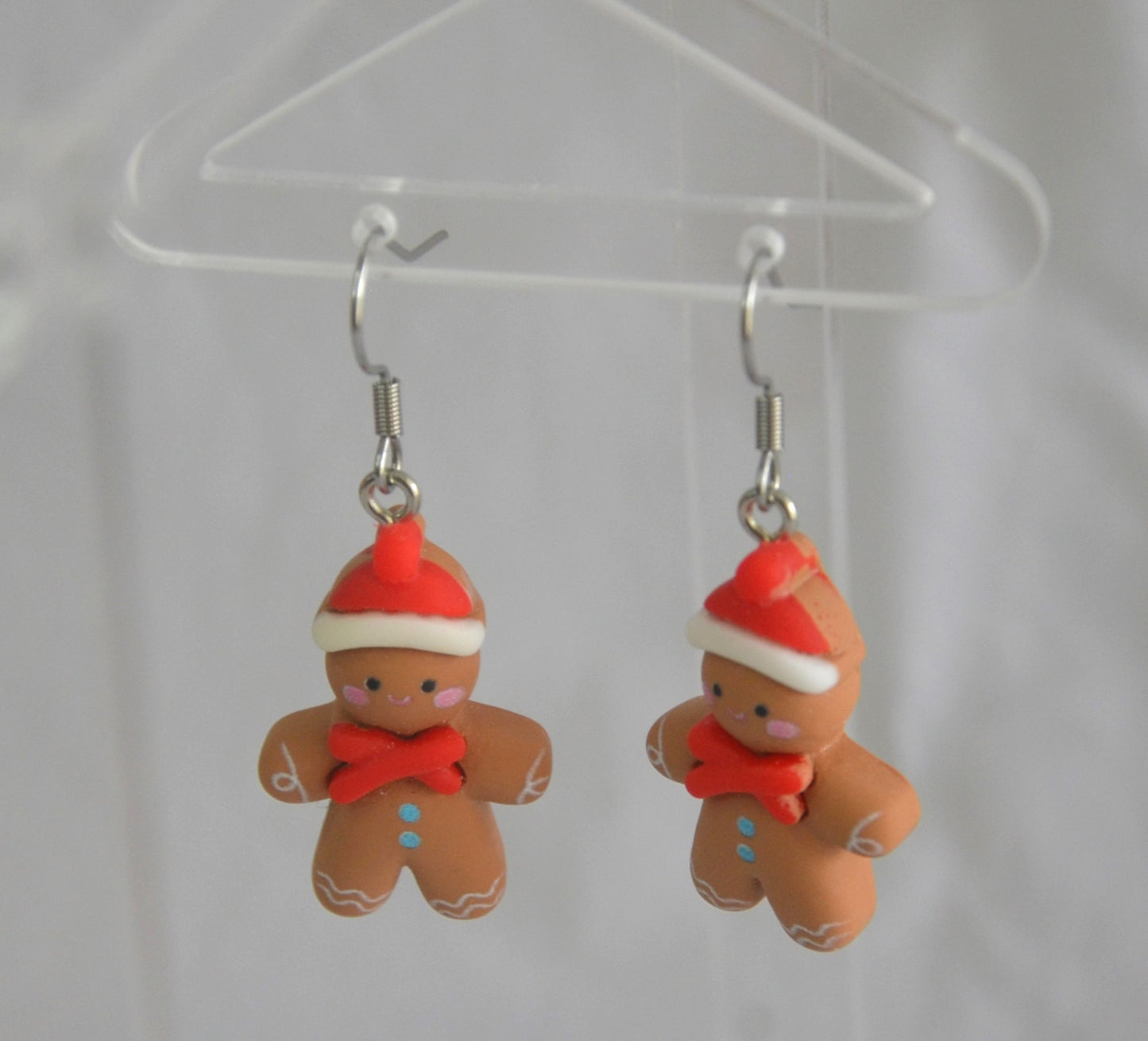 Gingerbread Cookie Earrings