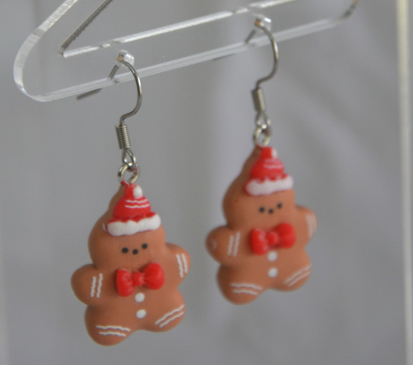 Gingerbread Cookie Earrings