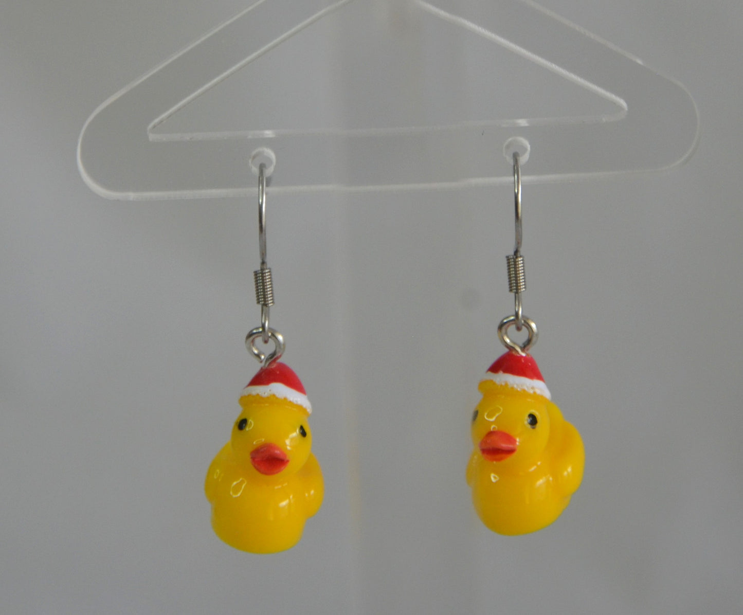 Christmas Duckling Earrings