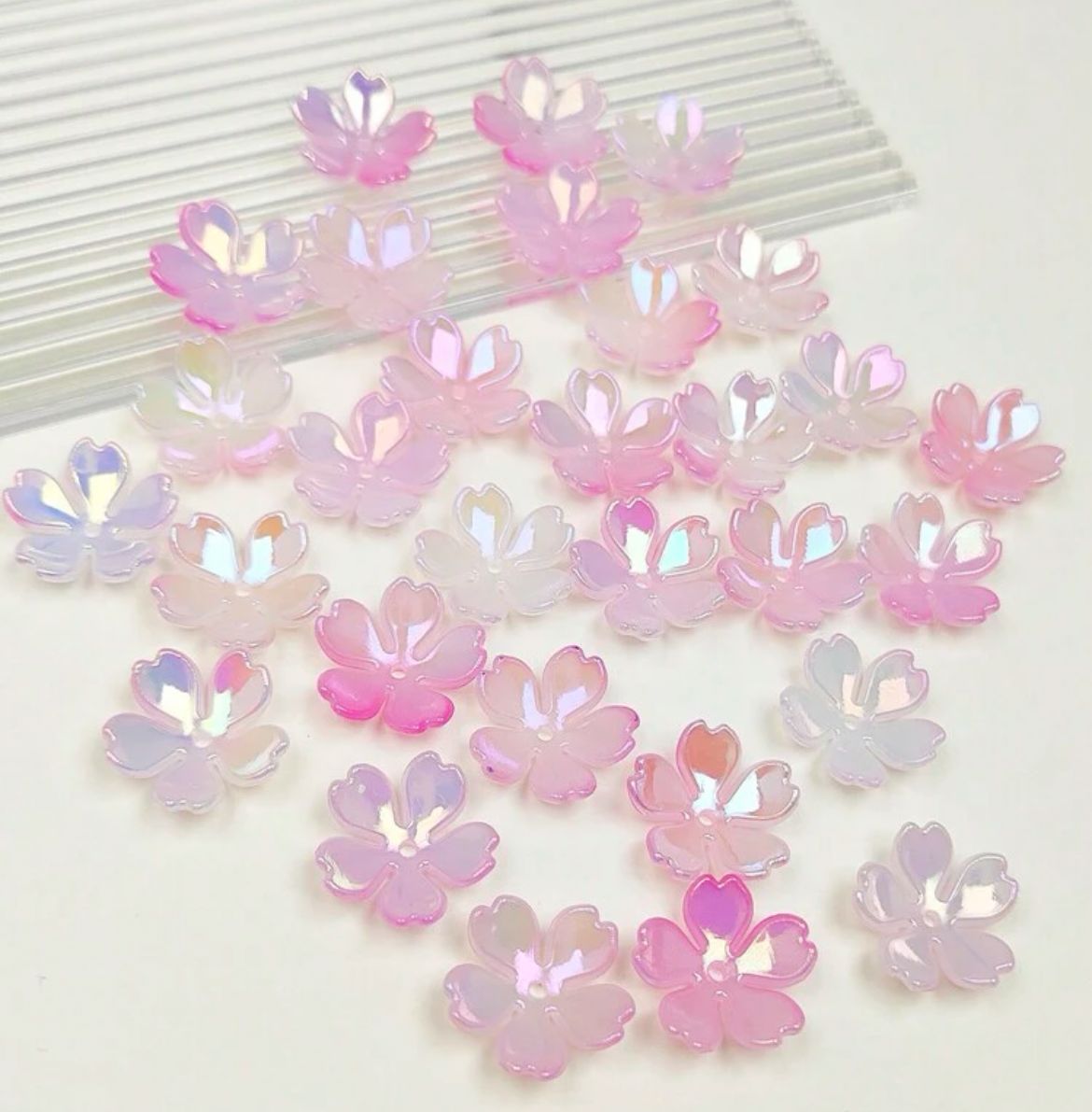 Abalorios de Flores de Cerezo