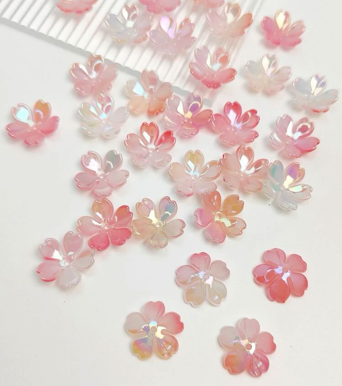 Abalorios de Flores de Cerezo