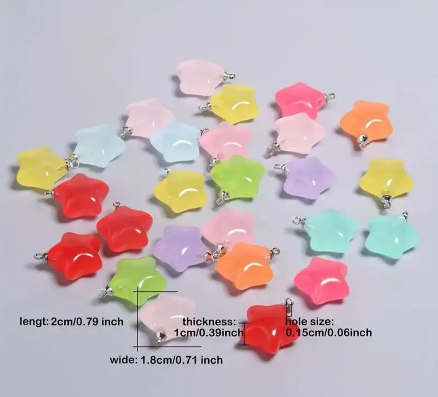 Dije Estrellas Colores