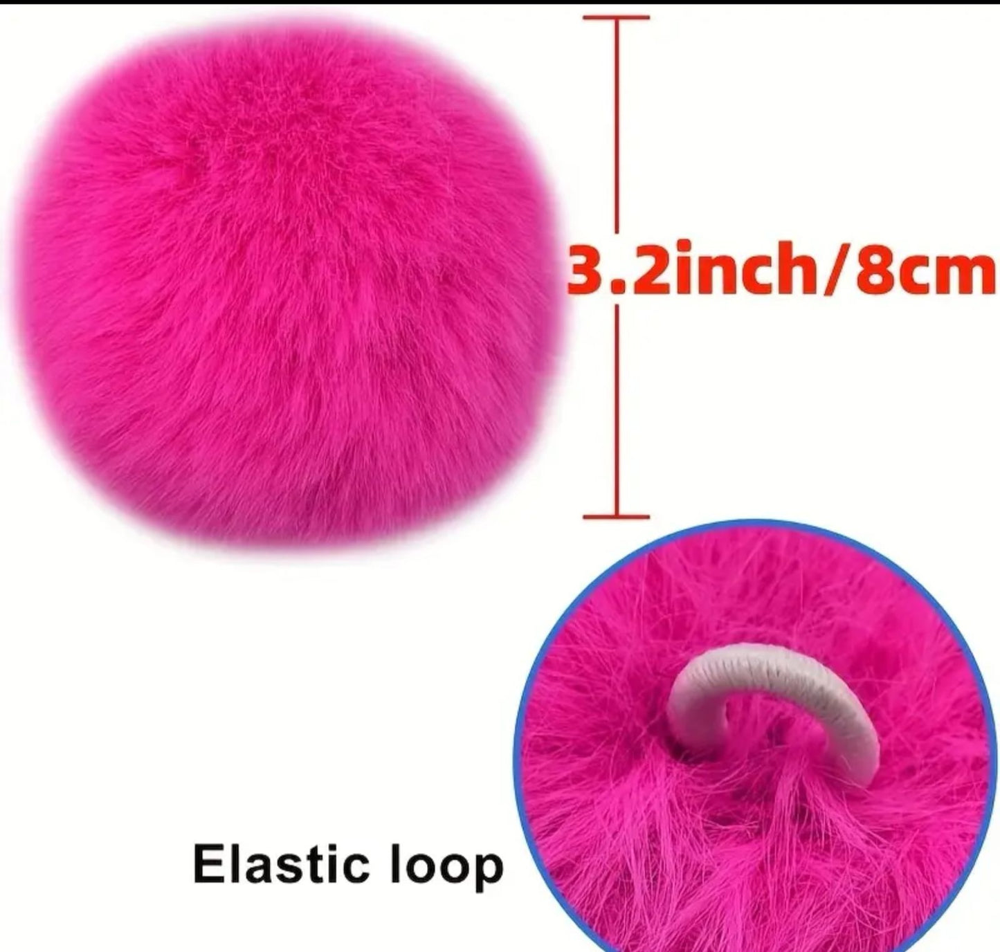 Pompones (8cm)
