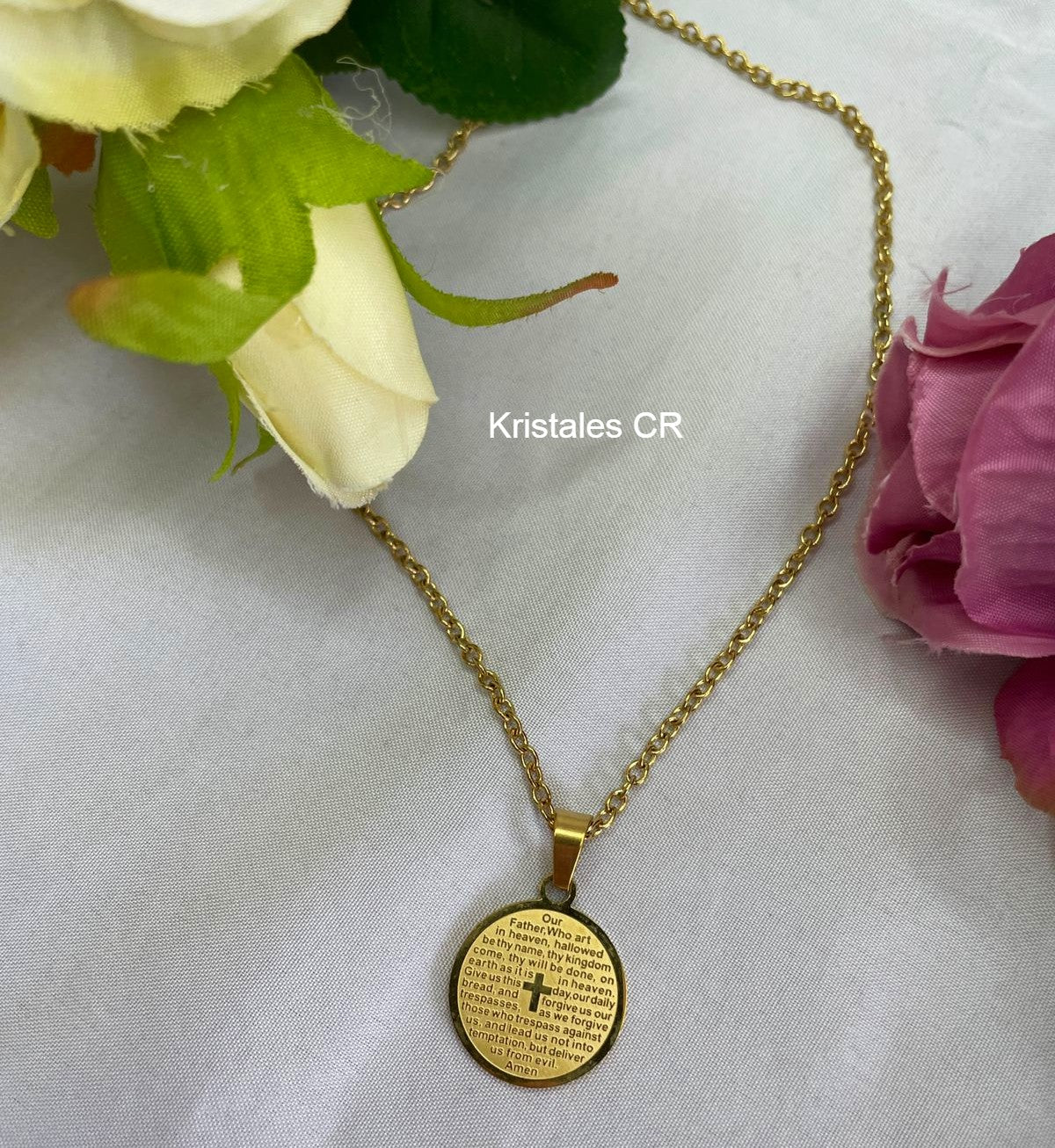 Collar Padre Nuestro (Inglés)