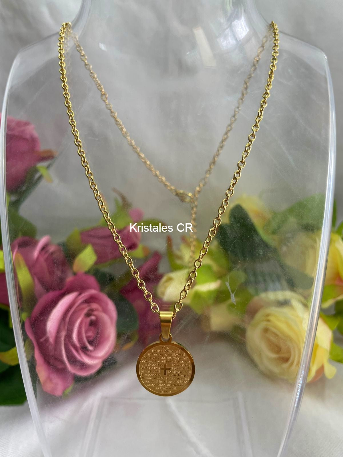 Collar Padre Nuestro (Inglés)