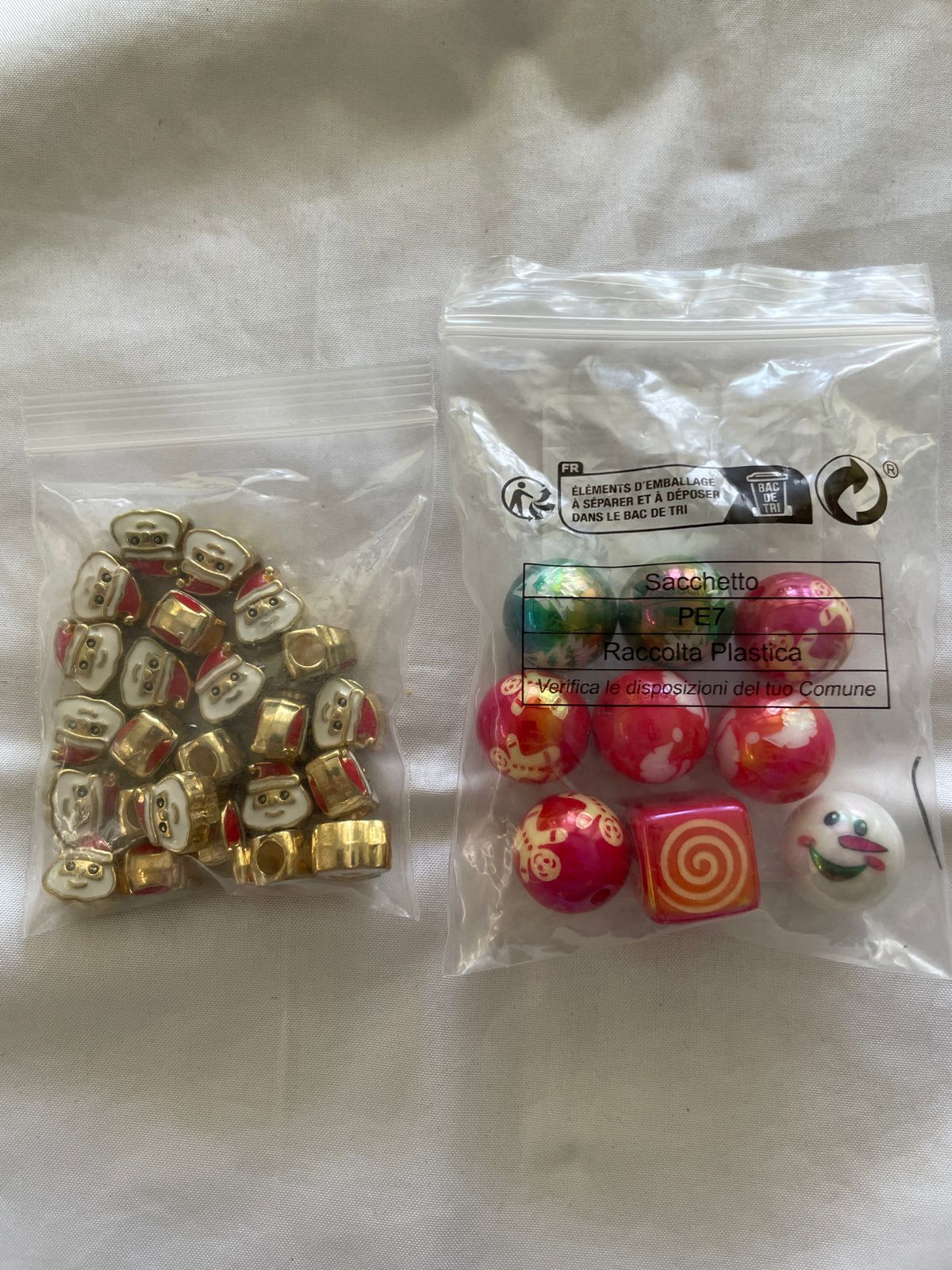 Mix abalorios navideños