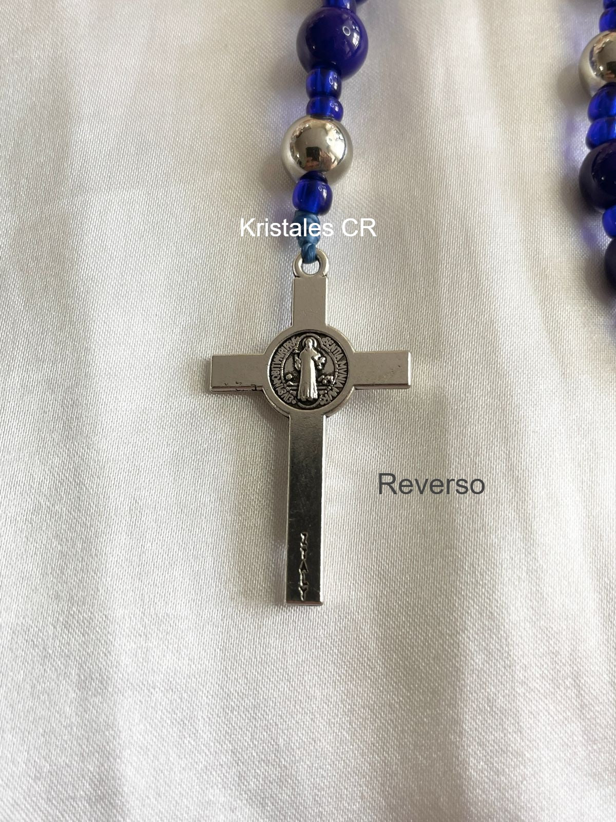 Rosario para Caballero - Azul