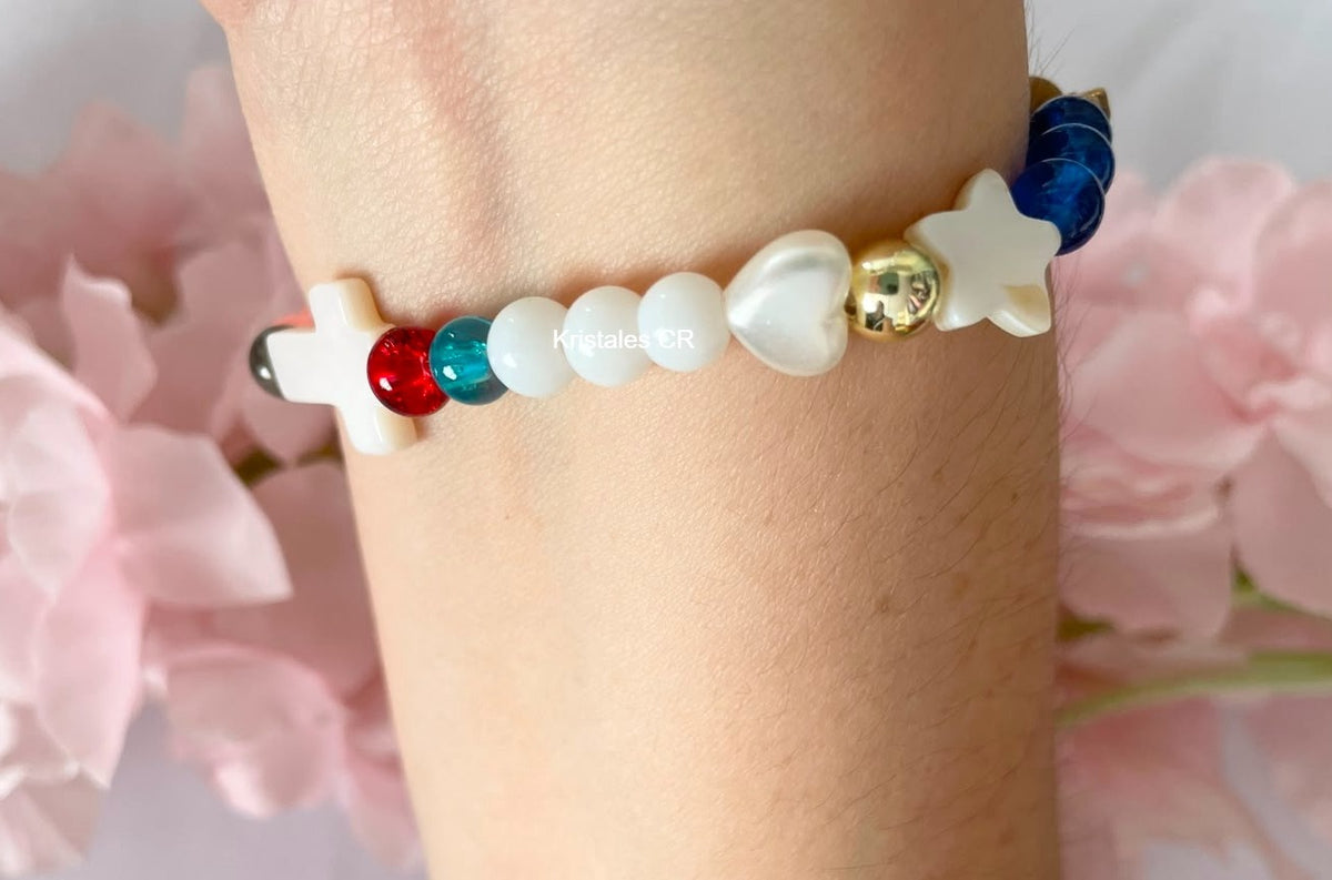 Pulsera de la Vida de Jesús (Naranja)