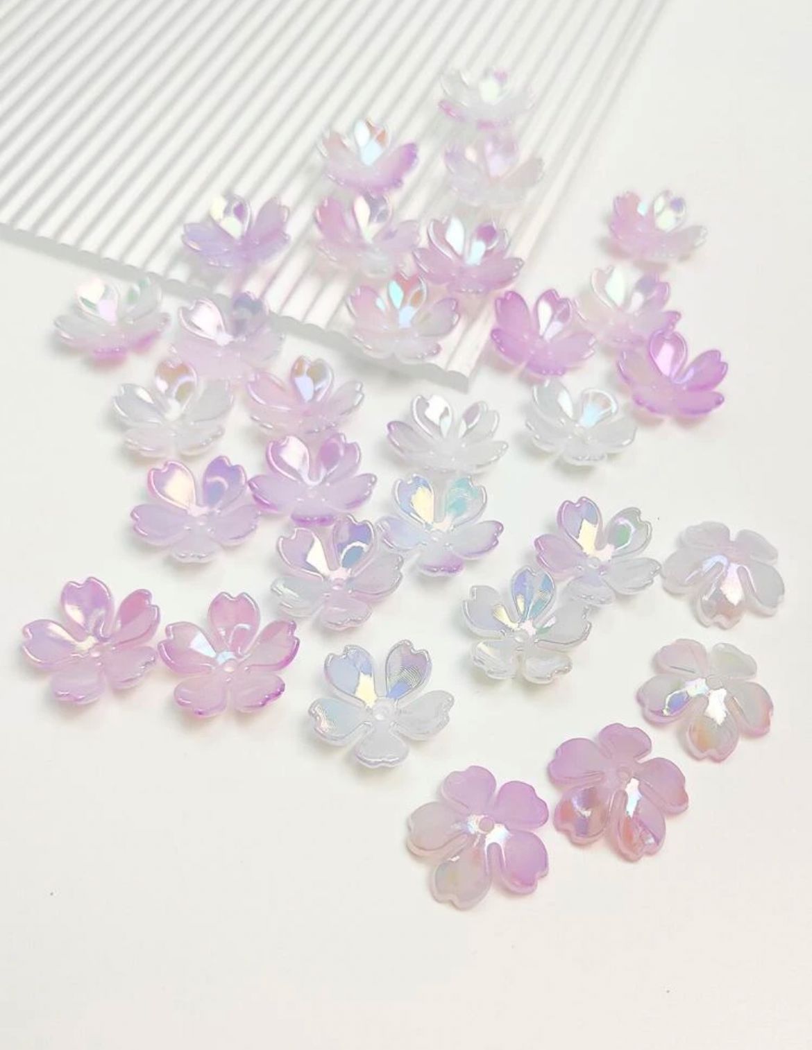 Abalorios de Flores de Cerezo