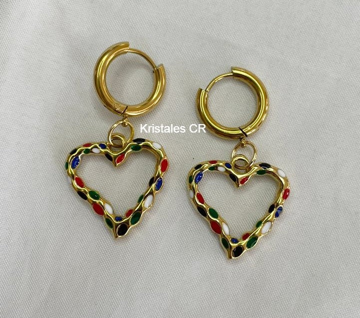 Aretes de Corazón