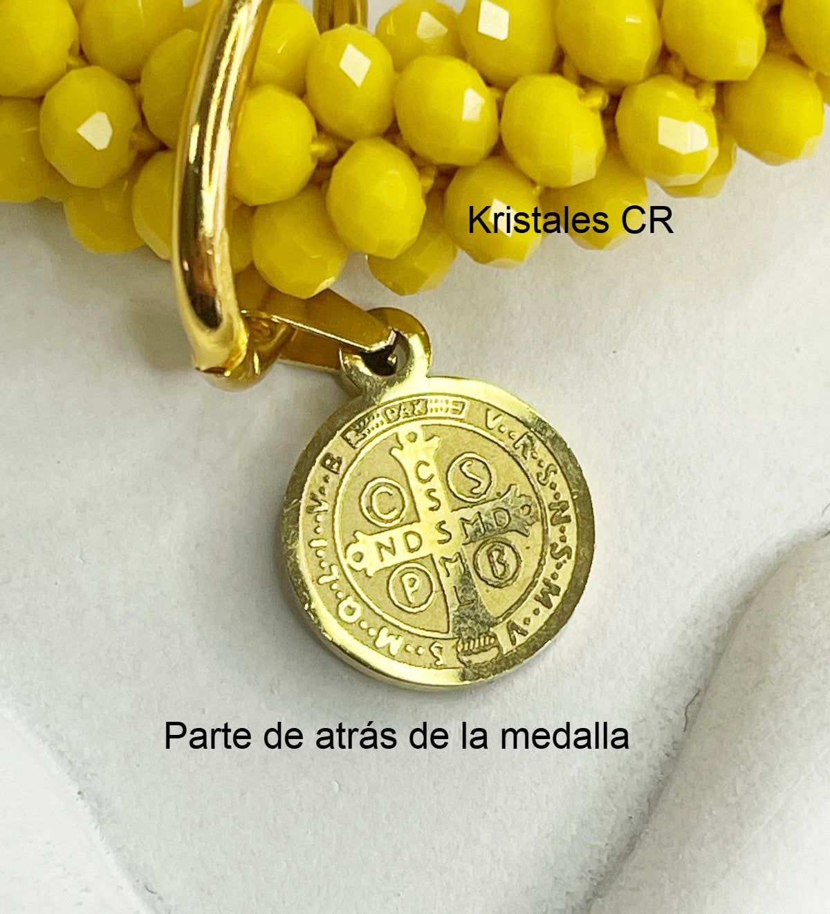 Pulsera San Benito (Amarilla)
