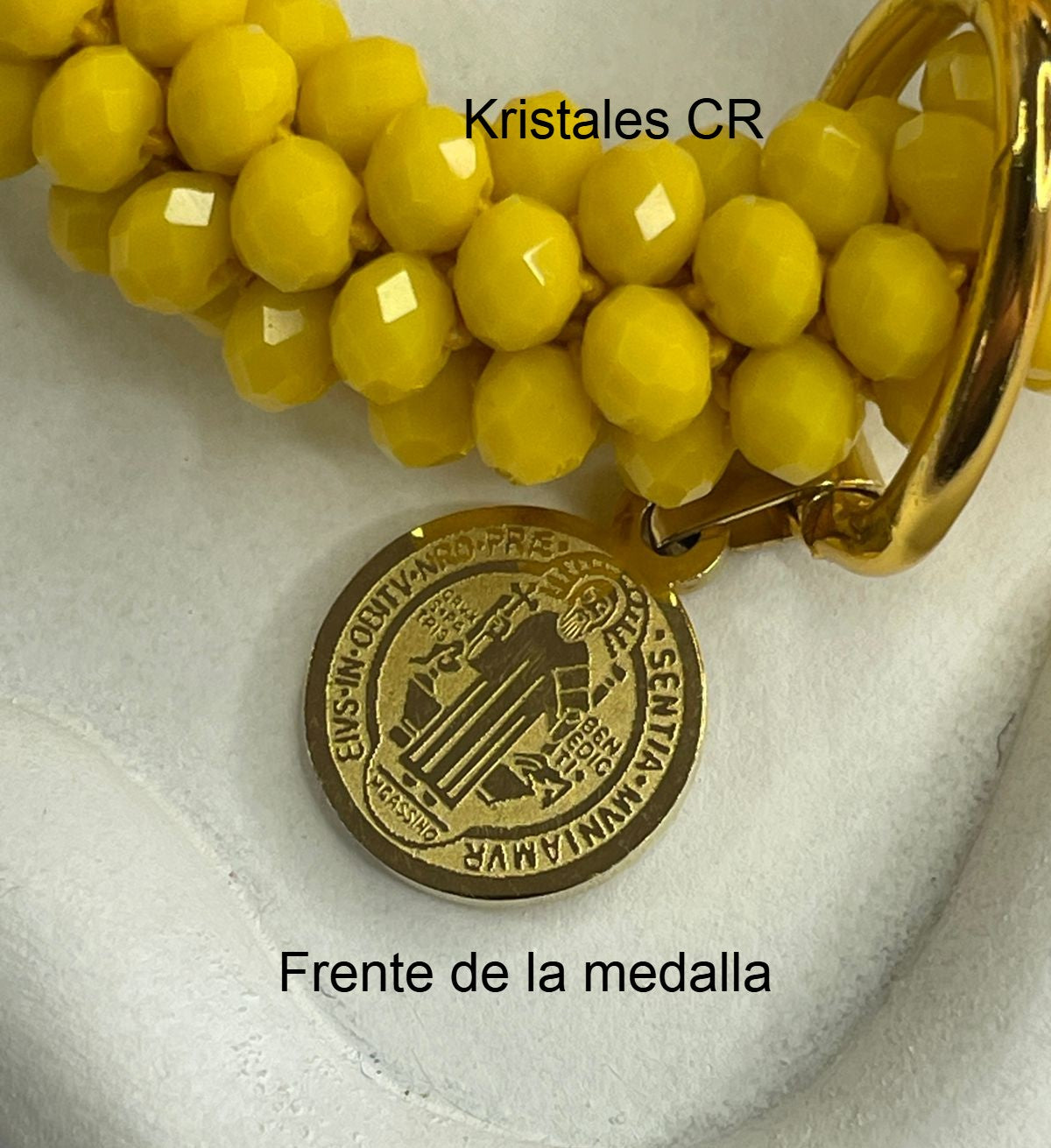 Pulsera San Benito (Amarilla)