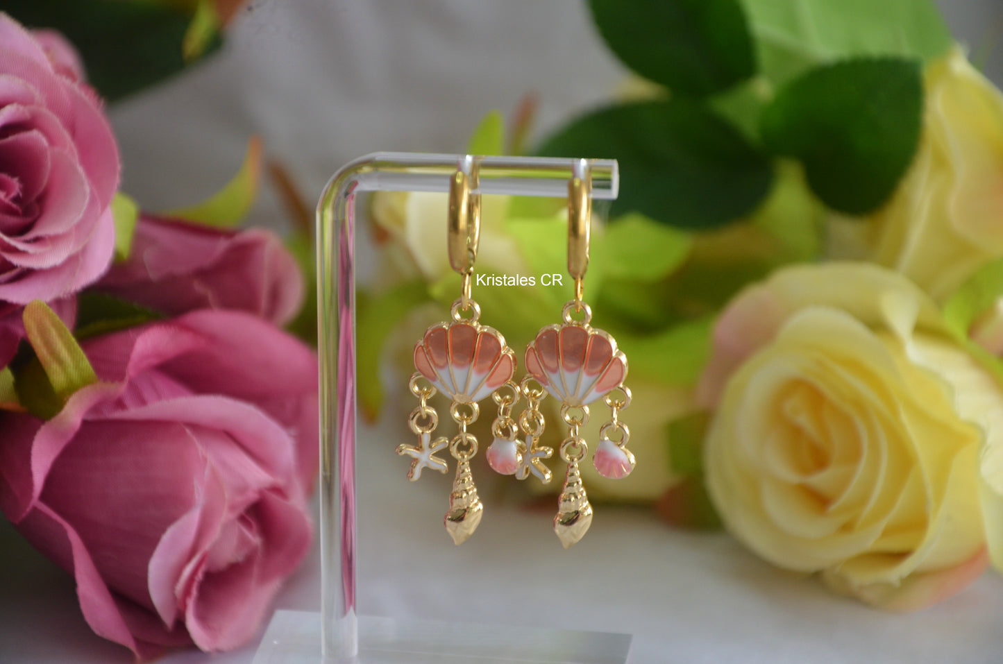 Aretes de Mar (Naranja)