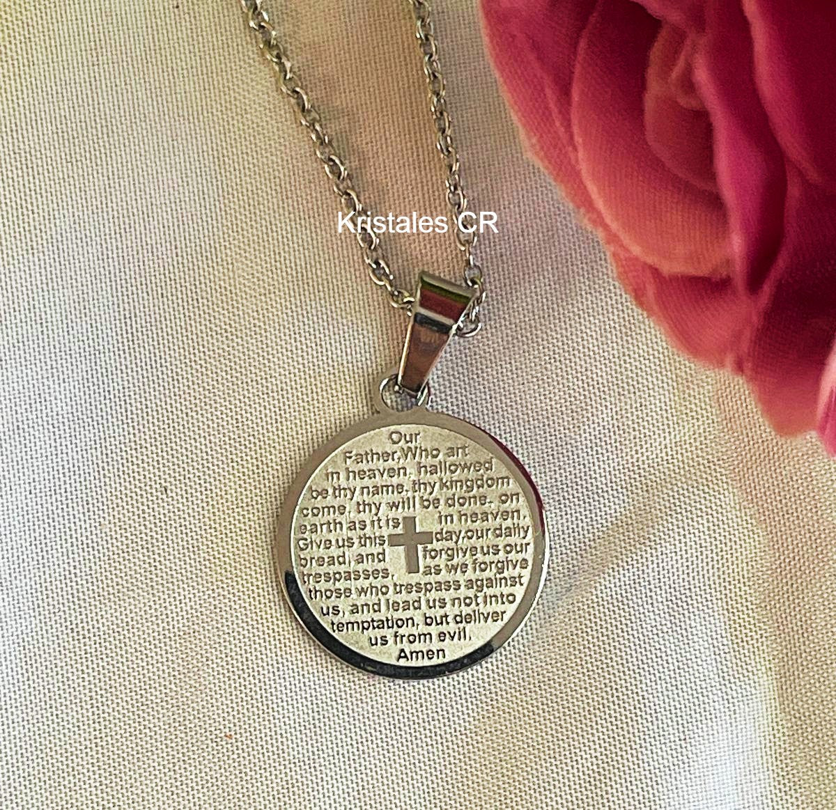 Collar Padre Nuestro (Inglés)