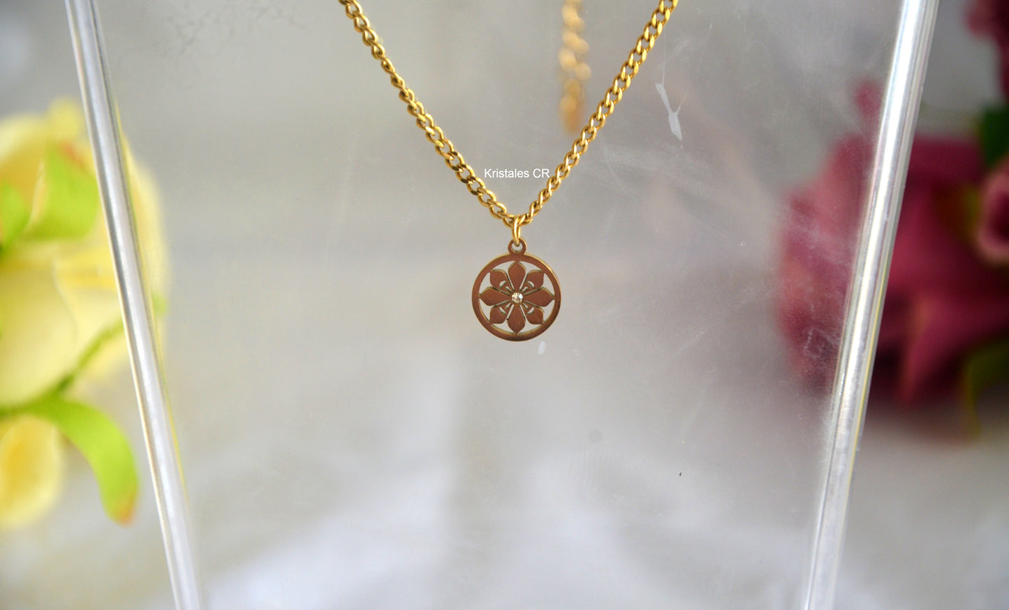 Cadena de Flor (Dorada)