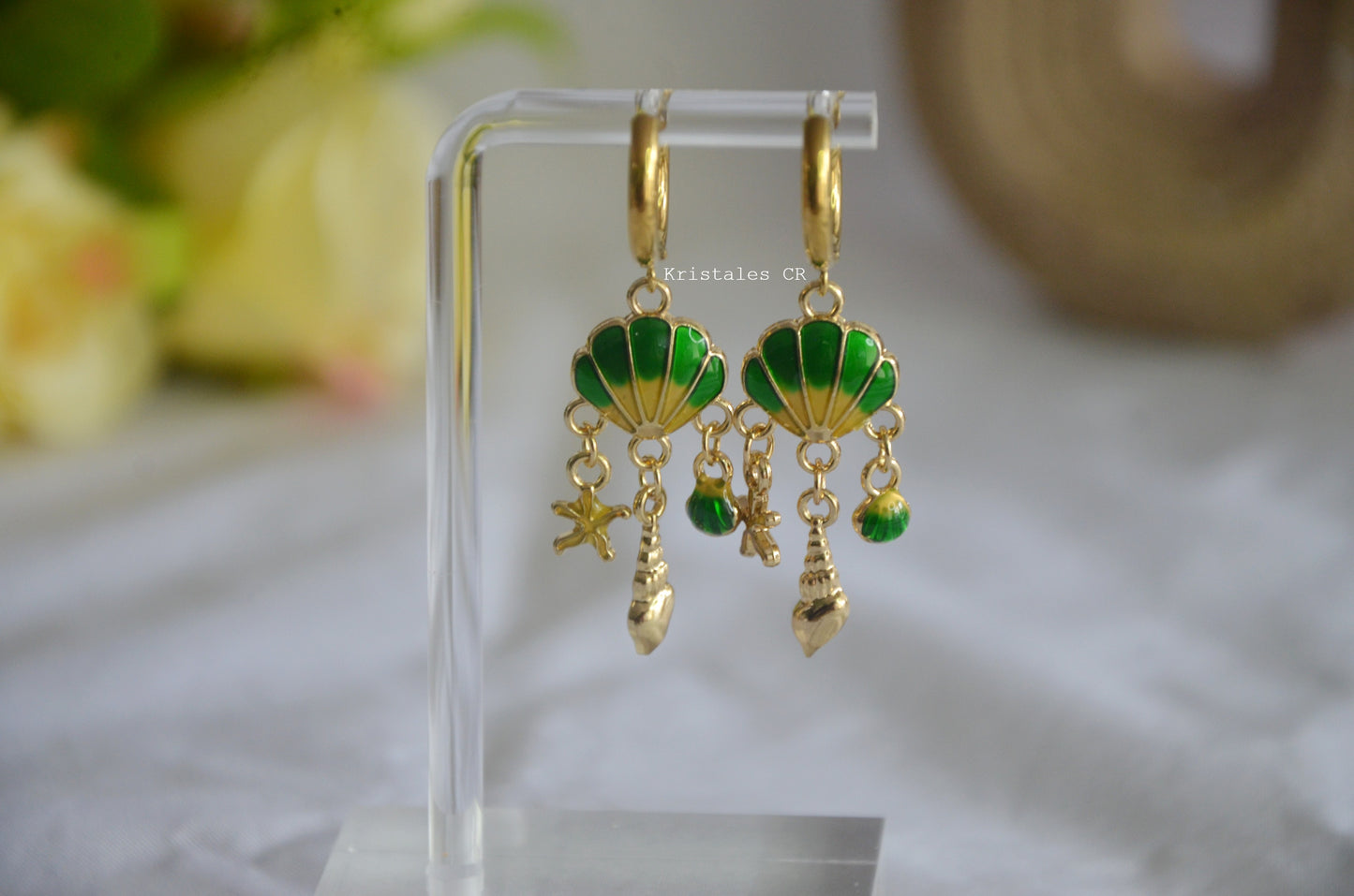 Aretes de Mar (Verde)