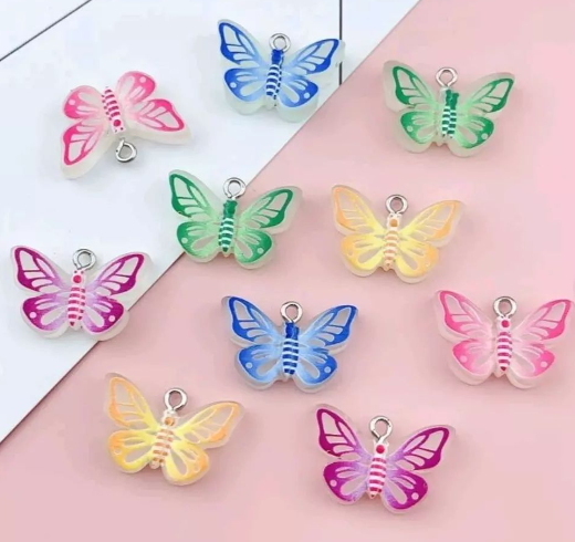 Dije Mariposas que Brillan