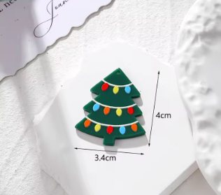 Dije Árbol Navideño (Acrílico)