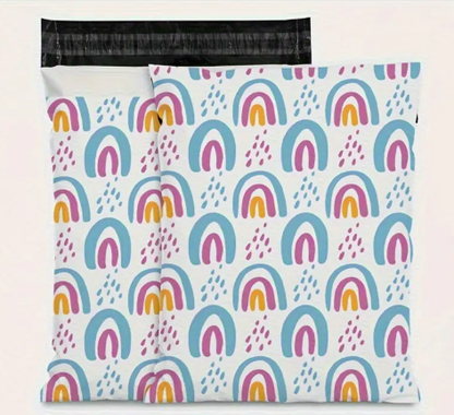 Bolsas de Empaque con Adhesivo (Arcoíris)