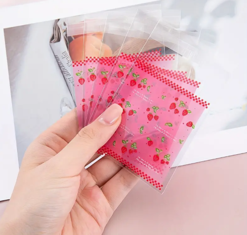 Bolsa Adhesiva de Fresas