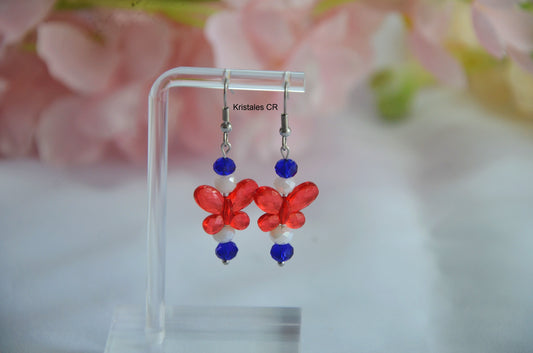 Aretes de Mariposa