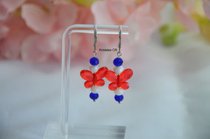 Aretes de Mariposa