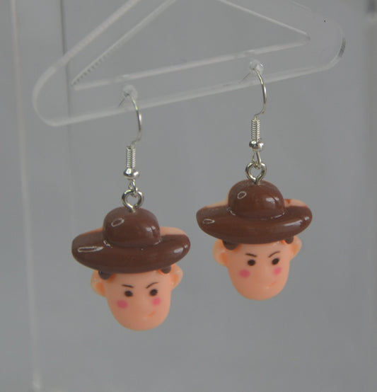 Aretes de Woody