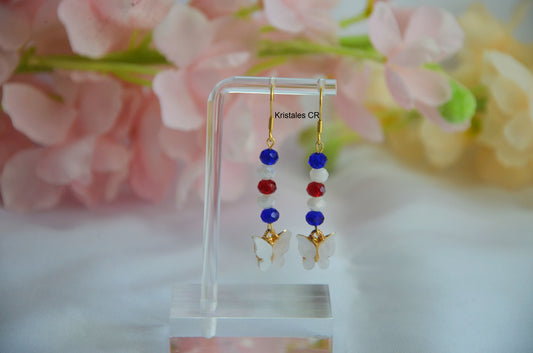 Aretes Mariposa (Con Gancho)