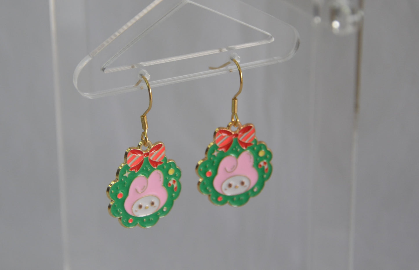 Aretes de Sanrio Navideño