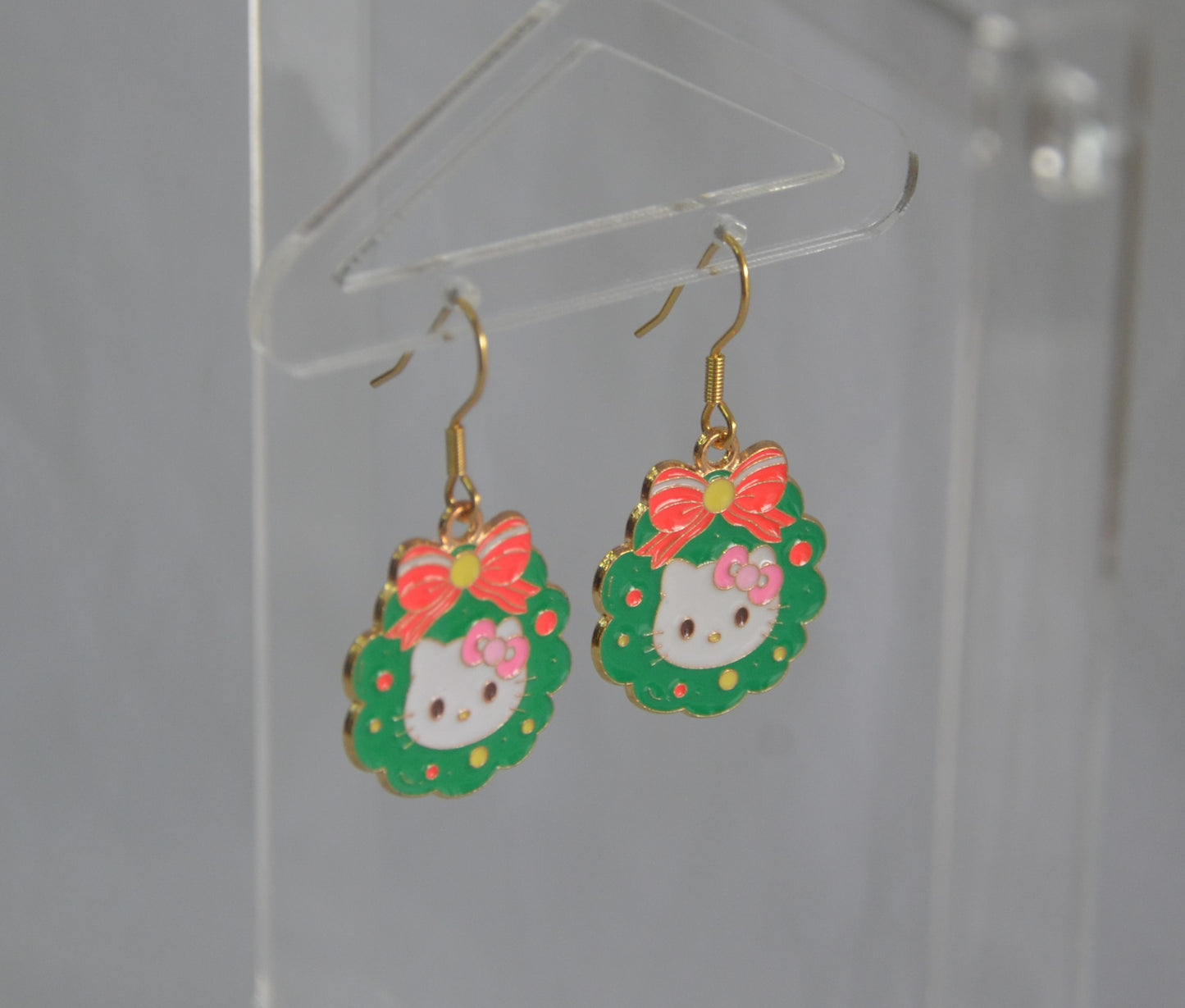 Aretes de Sanrio Navideño