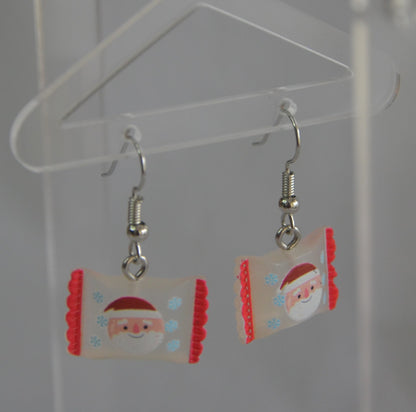 Aretes de Confites Navideños