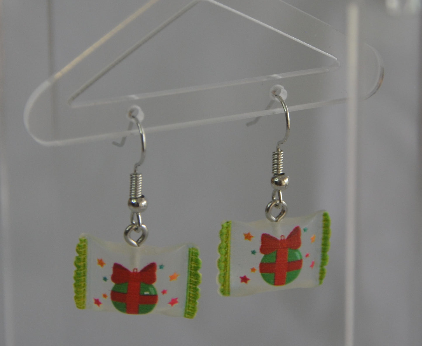 Aretes de Confites Navideños