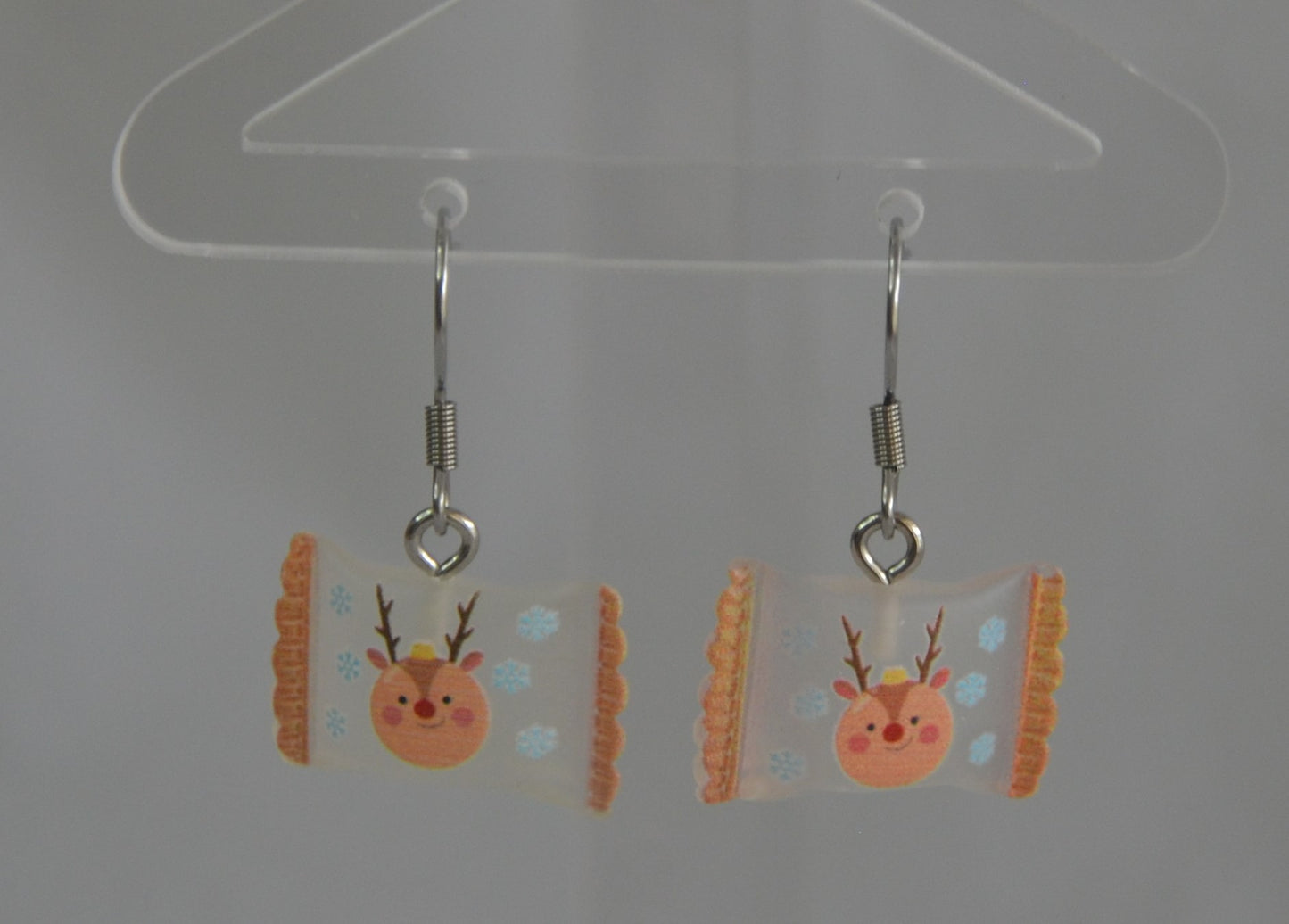 Aretes de Confites Navideños