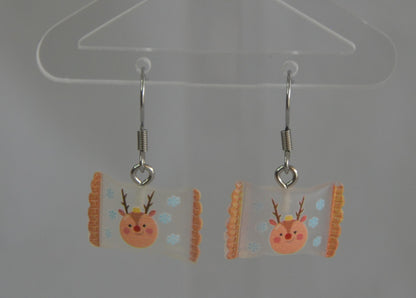 Aretes de Confites Navideños