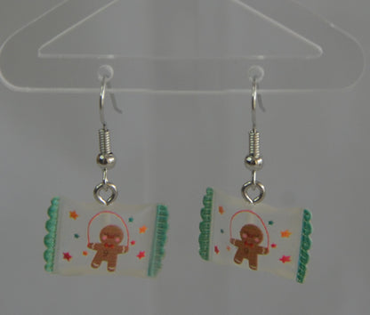 Aretes de Confites Navideños