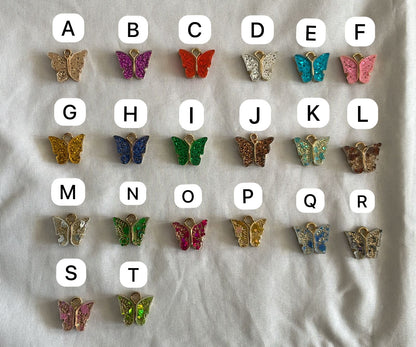 Dije Mariposas con Escarcha