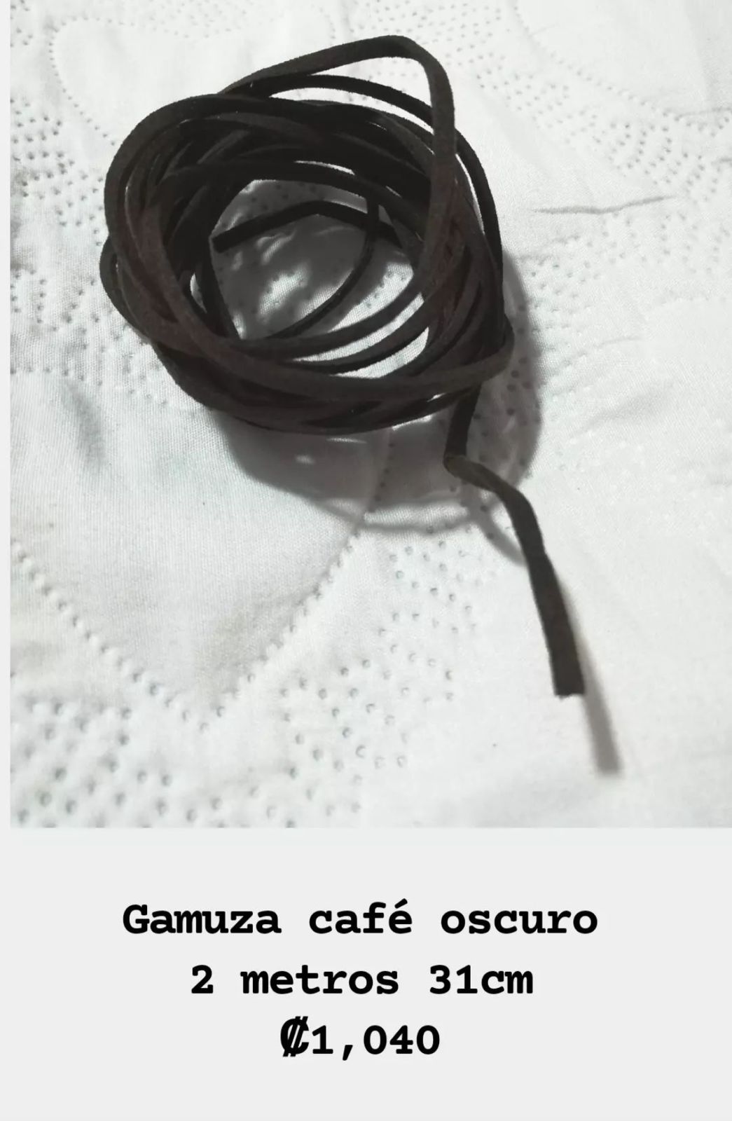 Gamuza Café Oscuro