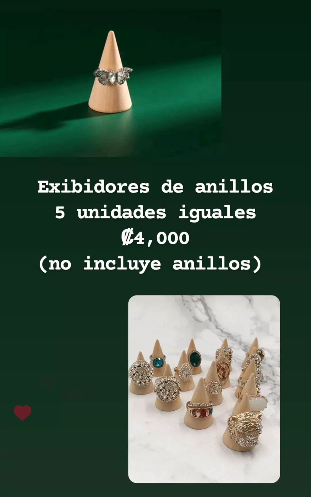 Exhibidores de Anillos