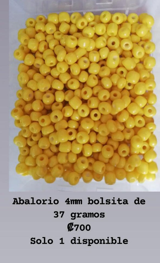 Abalorio 4mm