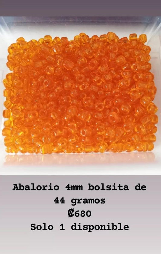 Abalorio 4mm