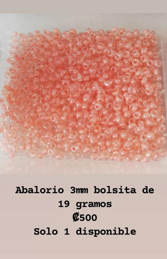 Abalorio 3mm