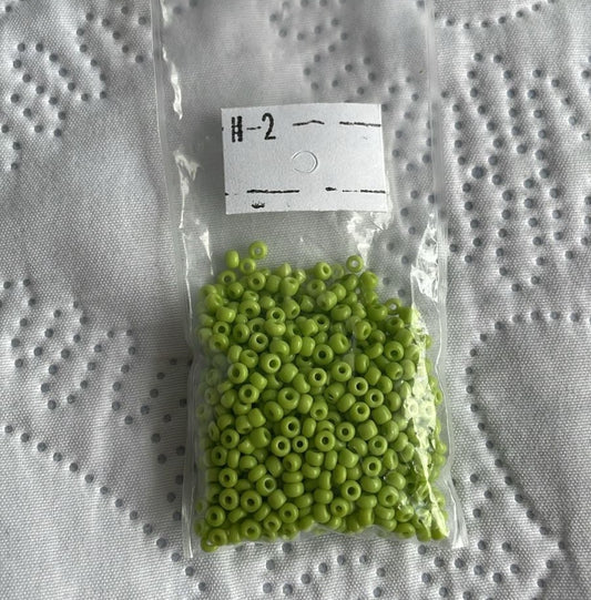 Bead Seed Bead 2mm (Small Packs)