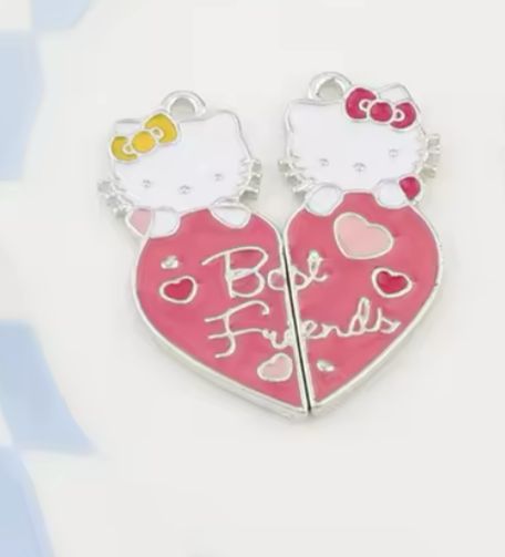 Dije Hello Kitty (Corazón Mejores Amigas)