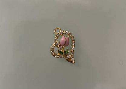 Dije Rosas con Corazón