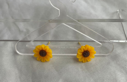 Aretes de Mariquita y Girasoles